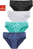 PETITE FLEUR Slip met smalle kant bij de boord (set, 4 stuks)