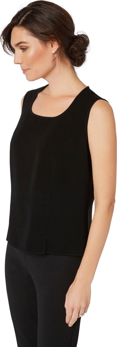 HERMANN LANGE Collection Tanktop Microvezel glans in casual pasvorm