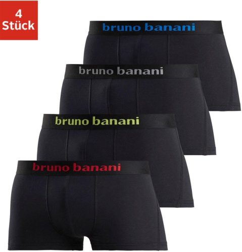 Bruno Banani Hipster Weefband met logo (set, 4 stuks)