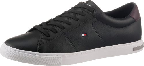 Tommy hilfiger Sneakers ESSENTIAL LEATHER DETAIL VUL met contrastbeleg