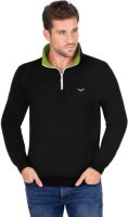 Trigema Sweatshirt met kraag en ritssluiting