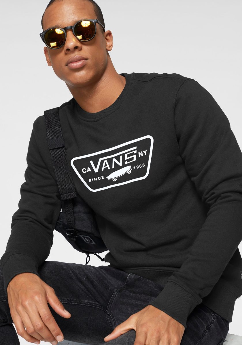 Vans Sweater met ronde hals, patch II of the wall