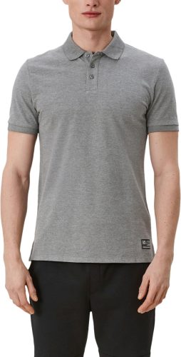 Q/S designed by Poloshirt met 3-knoopsluiting