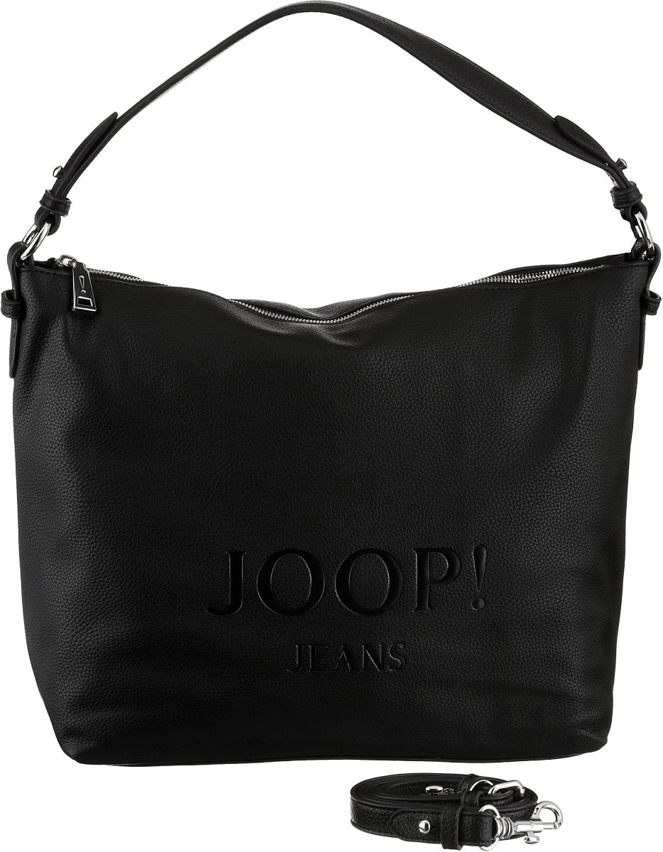 Joop Jeans Hobo-tas Lettera dalia hobo lhz met groot ton sur ton logo