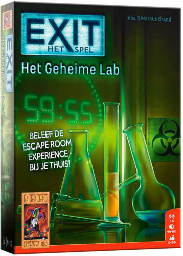 999 Games EXIT Het geheime lab denkspel