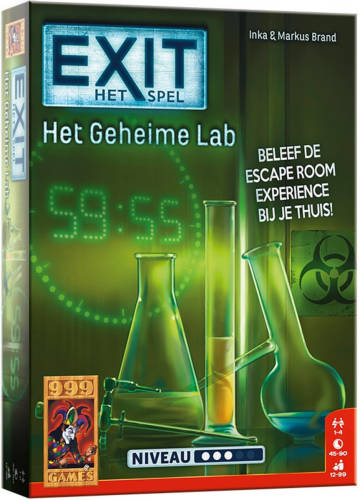 999 Games EXIT Het geheime lab denkspel