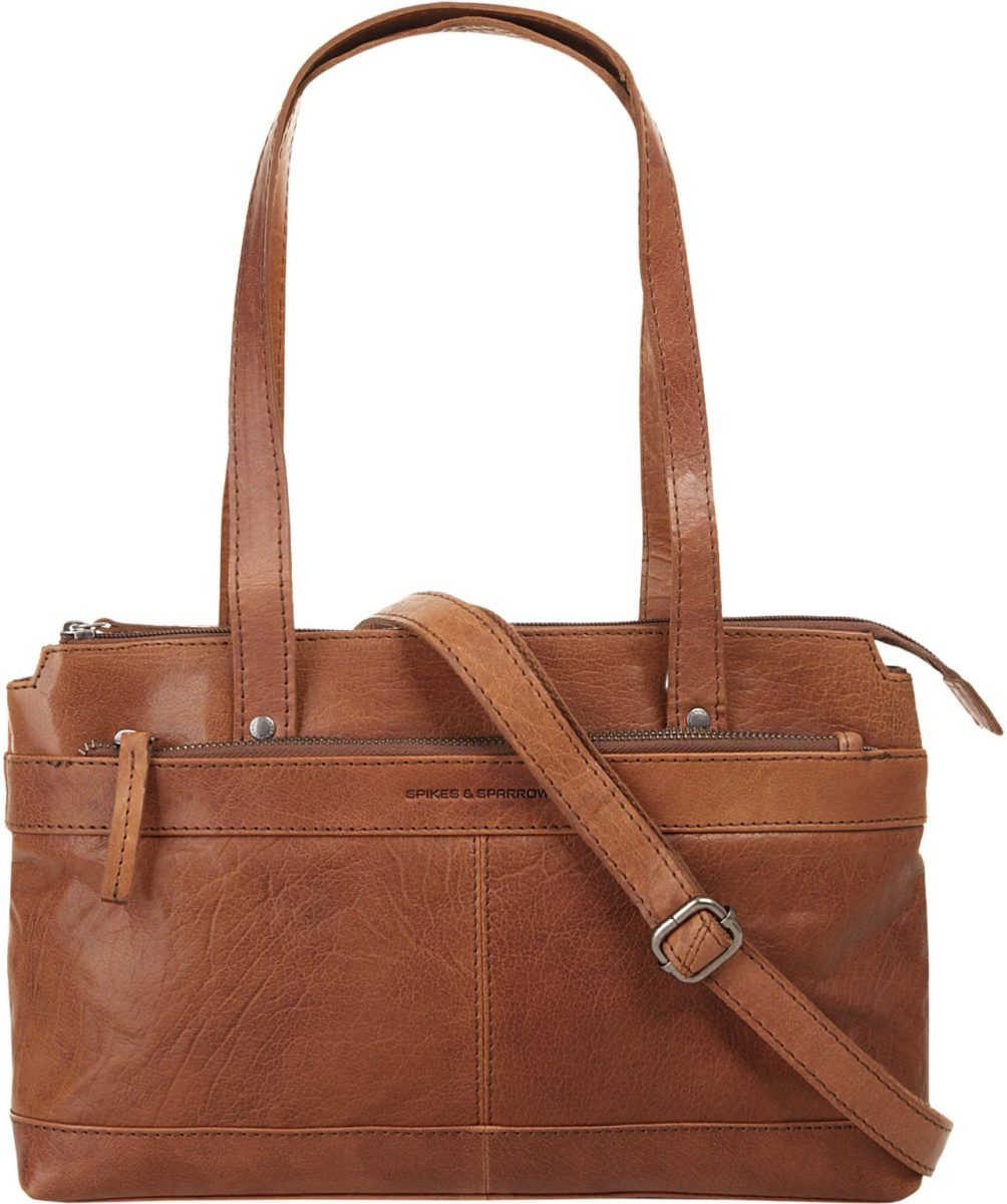Spikes & Sparrow Tas echt leder (1-delig)