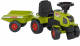FALK tractor met aanhanger Claas Axos 310