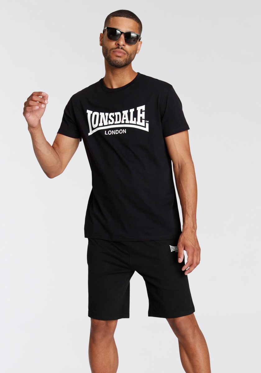LONSDALE Vrijetijdscombinatie Moy (set, 2-delig, Met T-shirt)
