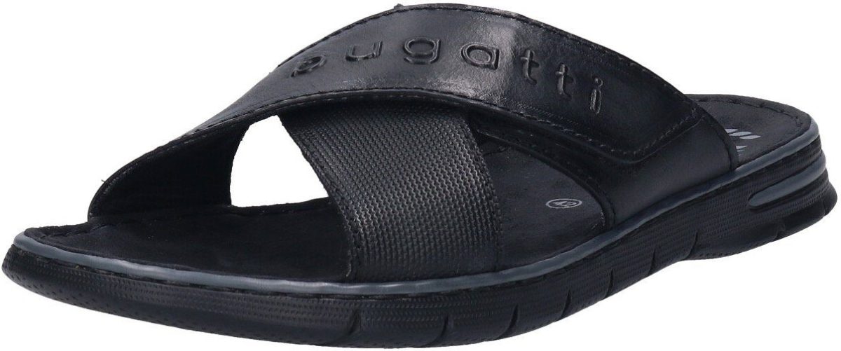 Bugatti Slippers Dario met een logo-opschrift
