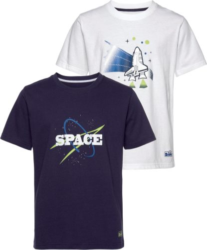 Scout T-shirt Space gemaakt van biologisch katoen (set, Set van 2)