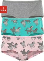 PETITE FLEUR Hipster met paardenprint (set, 3 stuks)