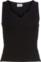 Lascana Geribde tanktop met kleine v-hals