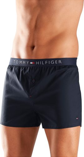 Tommy Hilfiger Underwear Geweven boxershort met logo bij de band (1 stuk)