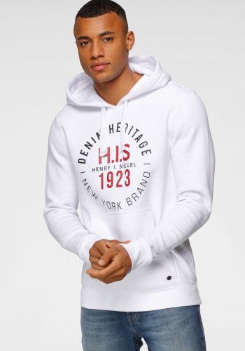 H.I.S Hoodie met markante koordjes