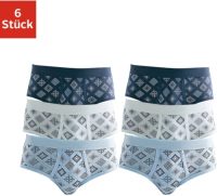 Clipper Slip met gulp, mooie fijnribkwaliteit van puur katoen (6 stuks)