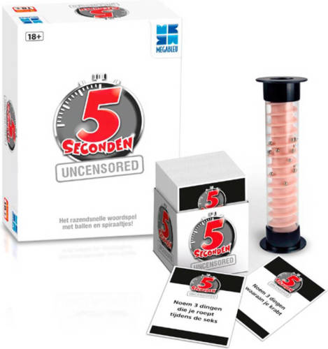Megableu 5 Seconden: Uncensored kaartspel