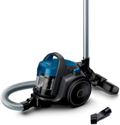 Bosch Stofzuiger BGC05A220A Cleann'n Compact met overtuigend reinigingsresultaat. Kan ruimtebesparend opgeborgen worden.