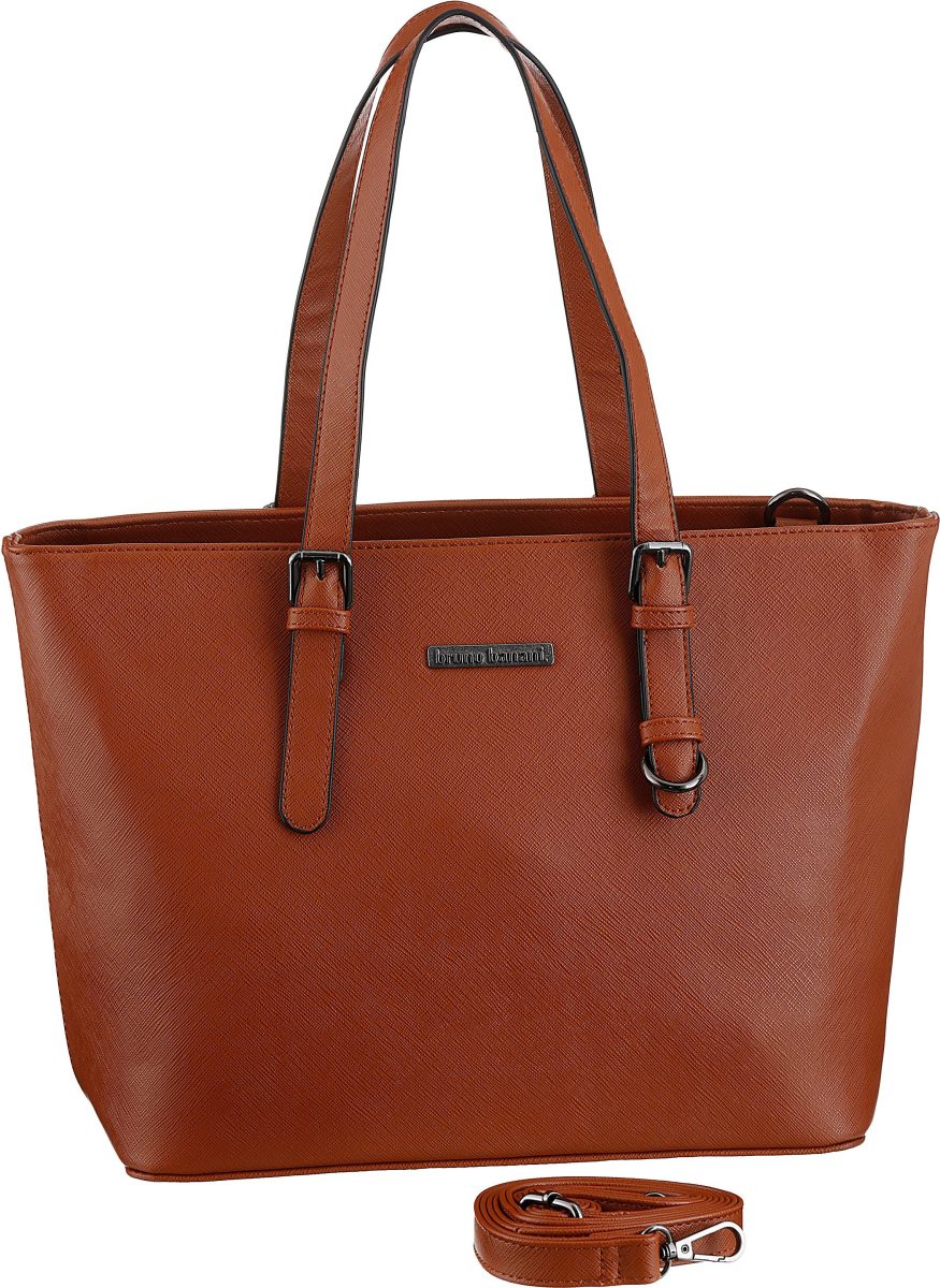 Bruno Banani Shopper met ritsvak achter