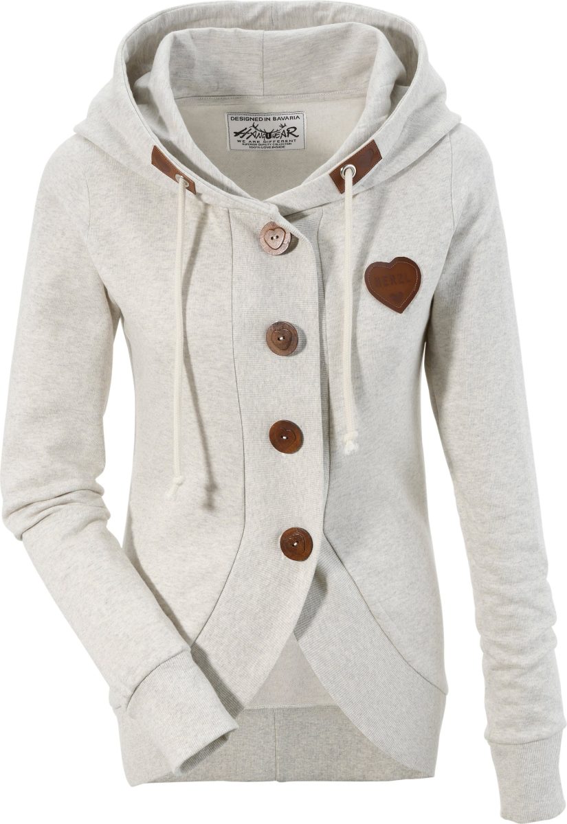 Hangowear Sweatvest voor een doodgewone folklore-look