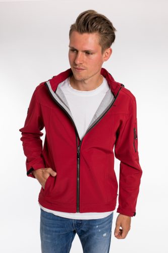 DEPROC Active Softshell-jack DEXTER PEAK MEN met afneembare capuchon