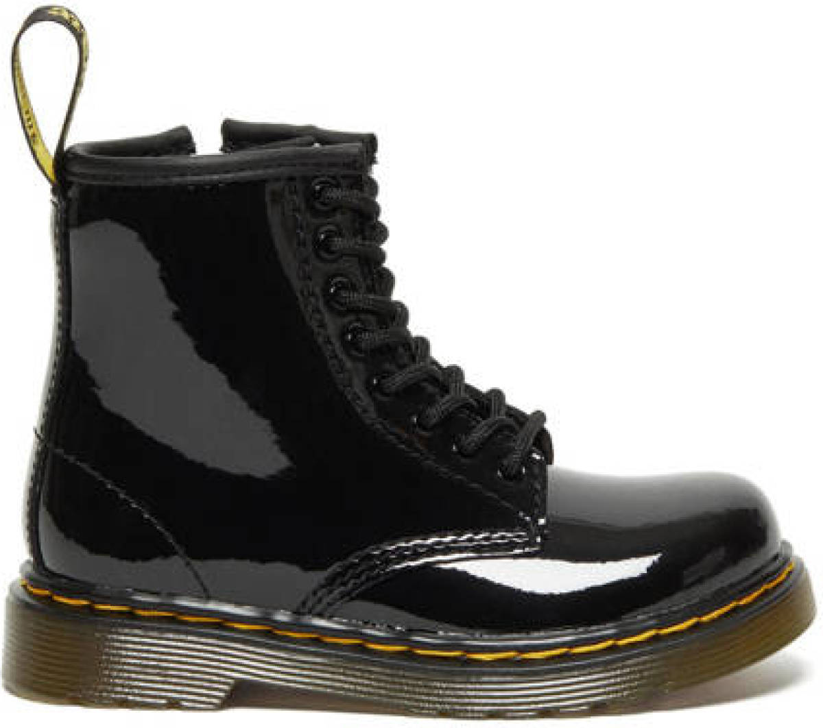 Dr. martens 1460 Patent Peuter leren veterboots zwart