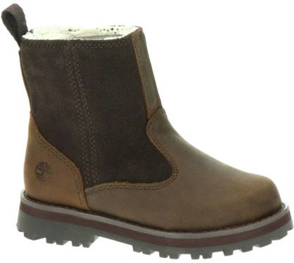 Timberland Courma Kid nubuck enkelboots bruin