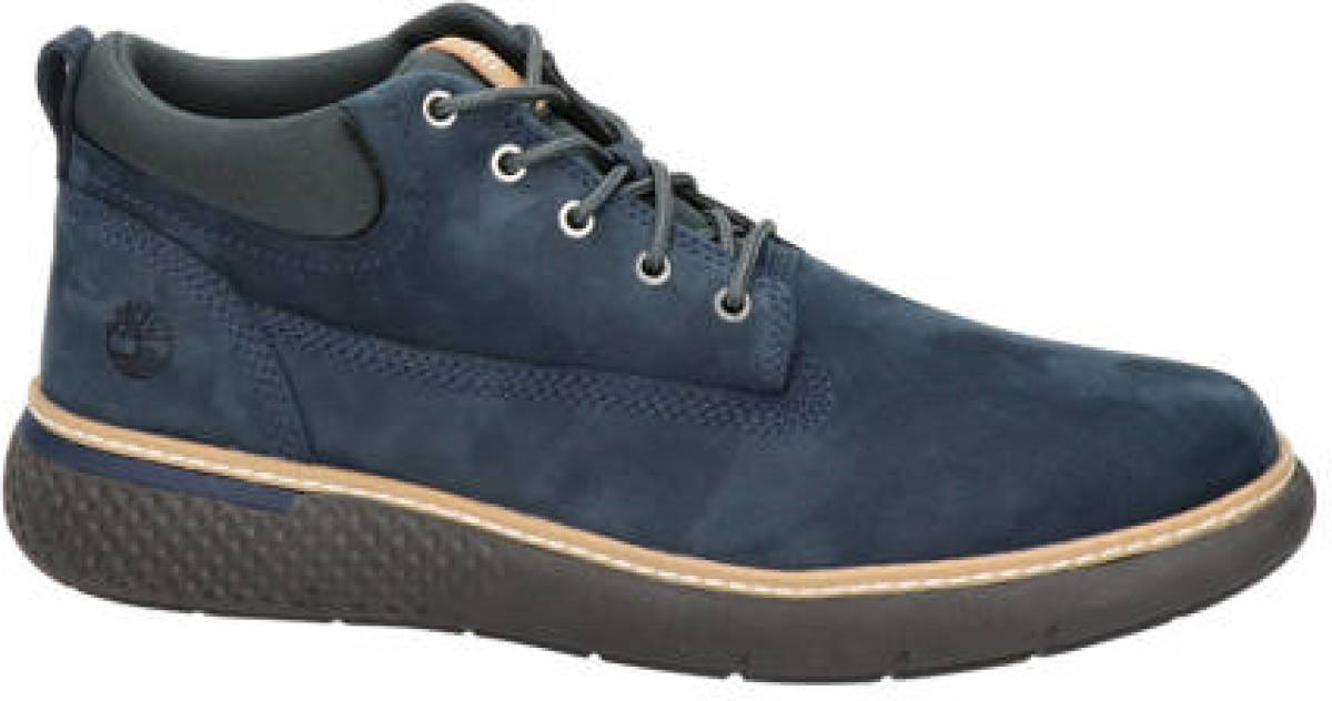 Timberland Cross Mark PT Chukka nubuck veterboots donkerblauw