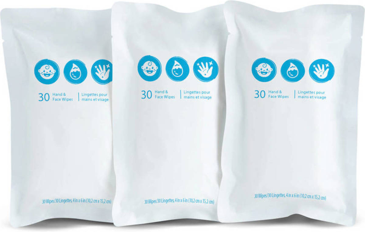 Munchkin Brica clean to go wipes (refill pack)