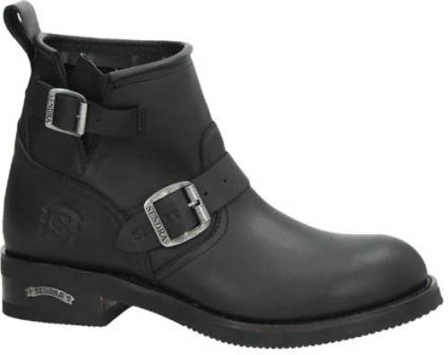 Sendra 2976 Carol leren bikerboots zwart