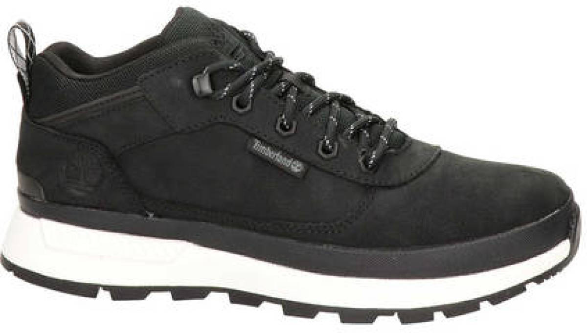 Timberland Field Trekker nubuck veterschoenen zwart