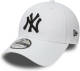 New Era 9Forty pet wit/zwart