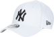 New Era 9Forty pet wit/zwart