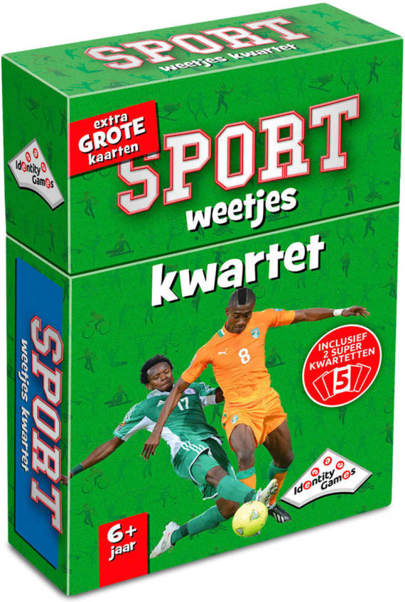 Identity Games Sport weetjes kwartet kaartspel