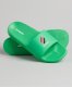 Superdry Sport Code Essential Pool Slide badslippers groen