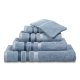 Vandyck handdoek (set van 2) (110 x 60 cm) Blauw