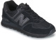 New balance 574 sneakers zwart/antraciet