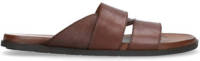 Sacha leren sandalen cognac