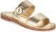 Michael Kors Summer Sandal slippers goudkleurig
