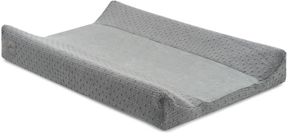 Jollein aankleedkussenhoes 50x70cm Bliss knit storm grey