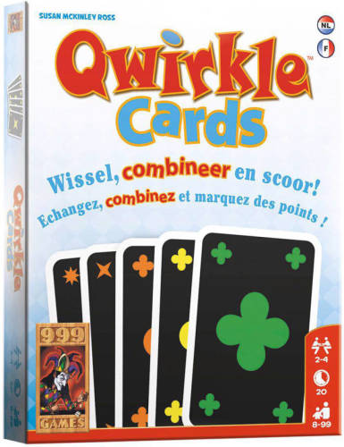 999 Games Qwirkle cards kaartspel