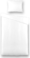 Fresh & Co Ibiza Belle - Wit 1-persoons (140 x 200/220 cm + 1 kussensloop) Dekbedovertrek