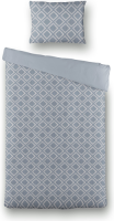 Fresh & Co Ibiza Saar - Blauw 1-persoons (140 x 200/220 cm + 1 kussensloop) Dekbedovertrek