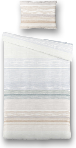 Luna Bedding Luna Pastel Stripes 1-persoons (140 x 220 cm + 1 kussensloop) Dekbedovertrek