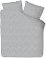 Fresh & Co Ibiza Suus - Grijs 2-persoons (200 x 200/220 cm + 2 kussenslopen) Dekbedovertrek