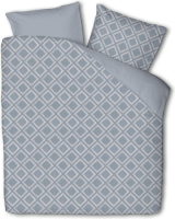 Fresh & Co Ibiza Saar - Blauw Lits-jumeaux (240 x 200/220 cm + 2 kussenslopen) Dekbedovertrek
