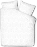 Fresh & Co Ibiza Suus - Wit 2-persoons (200 x 200/220 cm + 2 kussenslopen) Dekbedovertrek