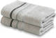 Vandyck handdoek (set van 2) (110 x 60 cm) Steel grey