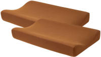 Meyco aankleedkussenhoes Basic jersey - set van 2 camel