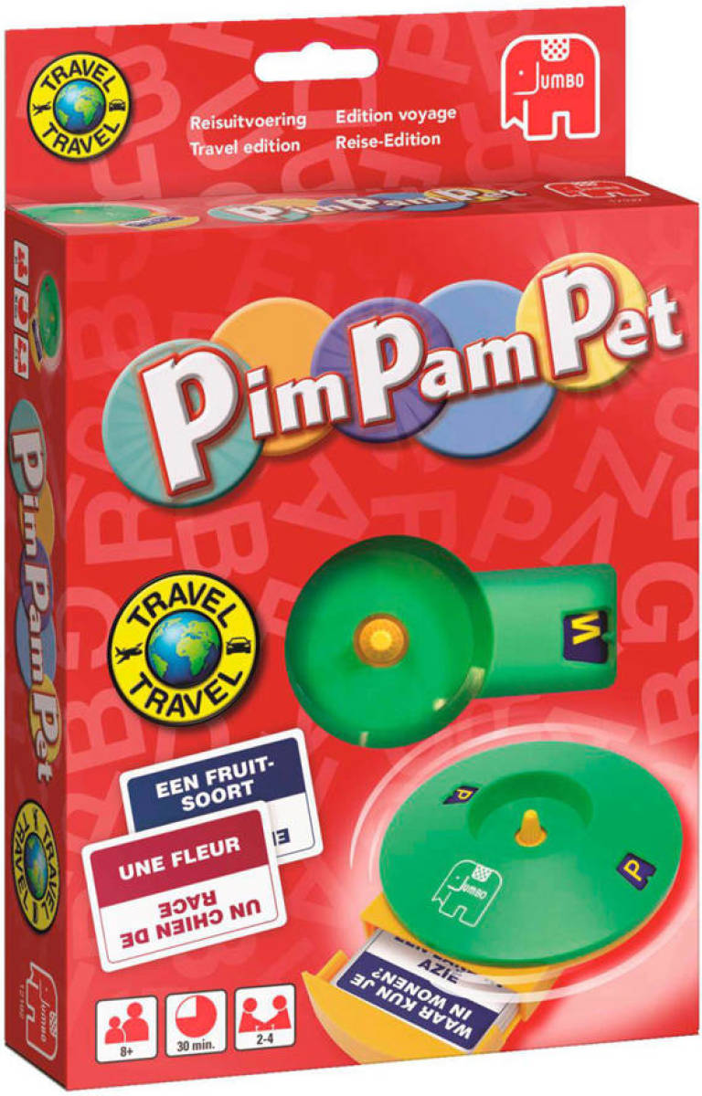 Jumbo Pim Pam Pet reisspel